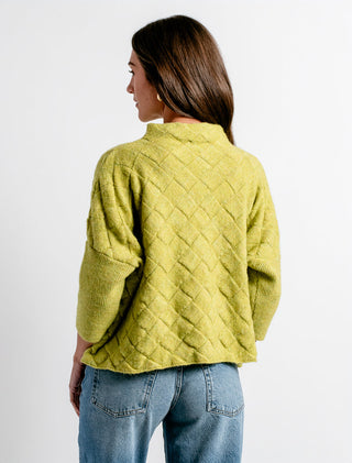 Rowena Sweater • Retro Lime