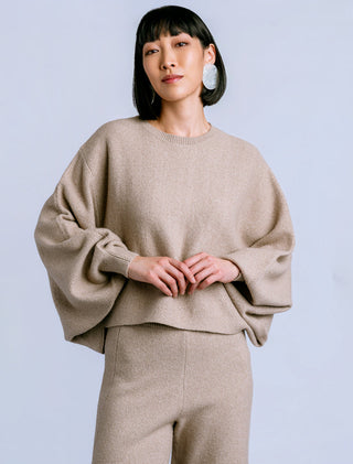 Echo Sweater • Warm Wheat