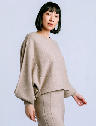 Echo Sweater • Warm Wheat