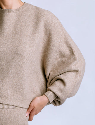Echo Sweater • Warm Wheat