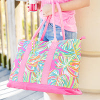 Lets Get Tropical Cooler Tote