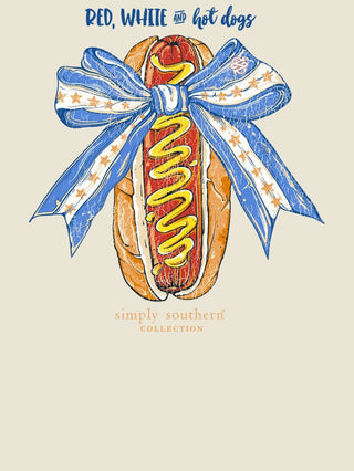 Mineral Wash Hot Dog Tee • Bone
