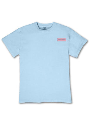 Mineral Wash Puppies & Martinis Tee • Glacier Blue