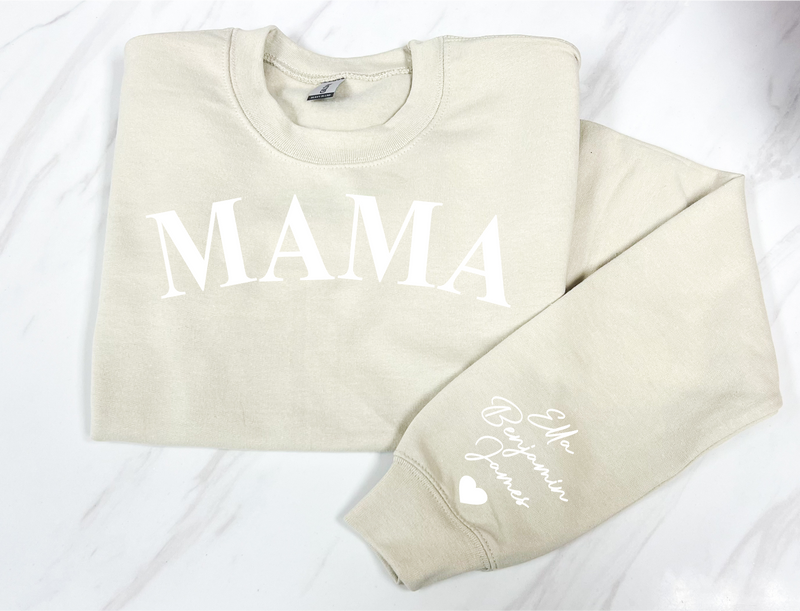 Mama Block Personalized • Gildan Sweatshirt