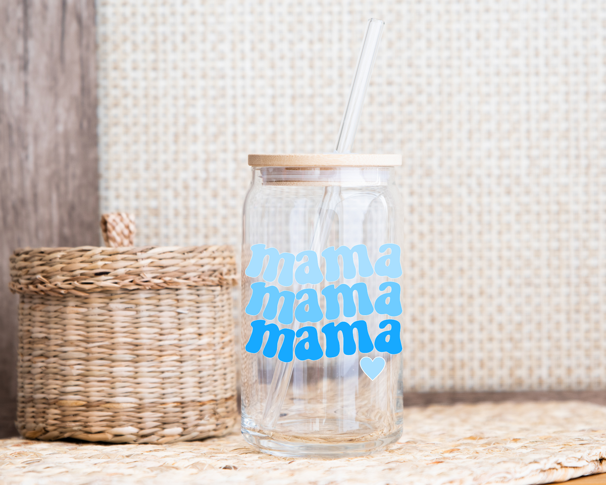 Blue Mama Iced Coffee Cup • 16oz