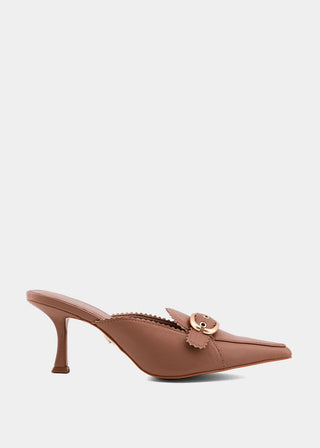 Natasha Slip-On Heel • Nude