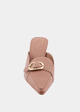 Natasha Slip-On Heel • Nude