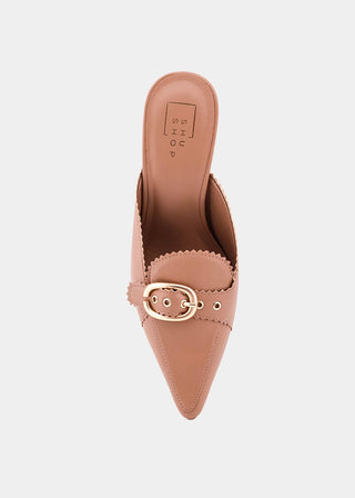 Natasha Slip-On Heel • Nude