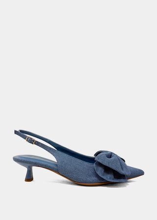 Nora Slingback Heel • Denim
