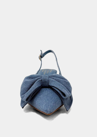 Nora Slingback Heel • Denim