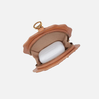 Seashell Clip Pouch • Warm Cashew