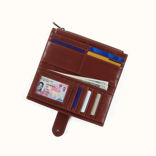 Dunn Continental Wallet • Harvest Root