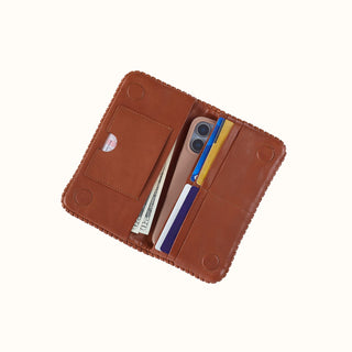 Lumen Continental Wallet • Kindling Brown