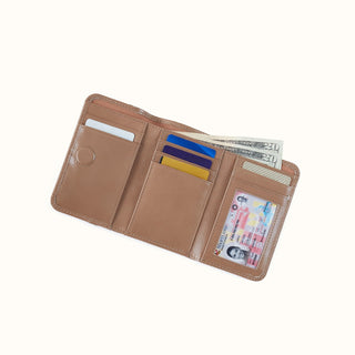 Jill Trifold Wallet • Woodsmoke