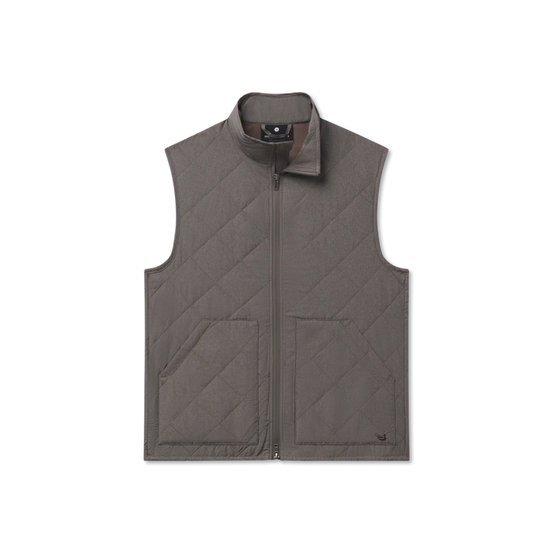 Bryson Ripstop Quilted Vest • Midnight Gray