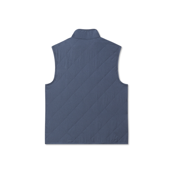 Bryson Ripstop Quilted Vest • Navy