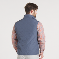 Bryson Ripstop Quilted Vest • Navy