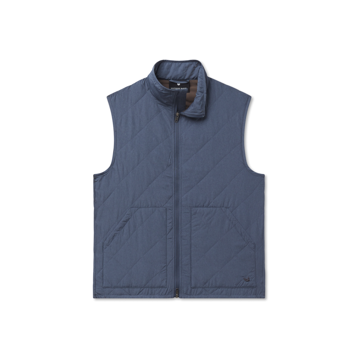 Bryson Ripstop Quilted Vest • Navy