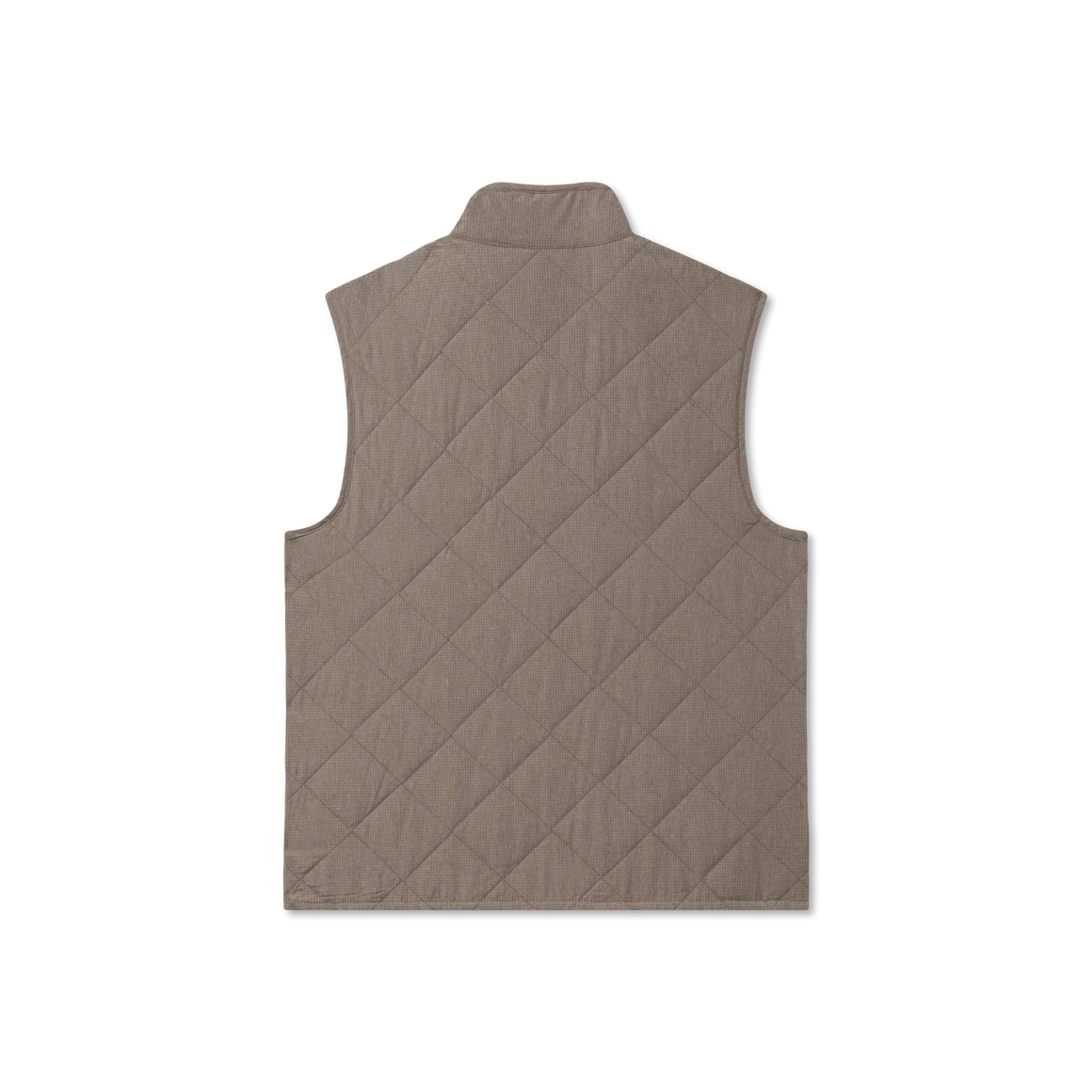 Bryson Ripstop Quilted Vest • Stone Brown