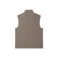 Bryson Ripstop Quilted Vest • Stone Brown