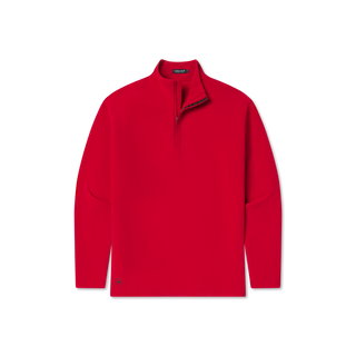 Canton Performance Quarterzip • Red with Black