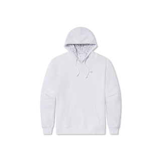 Hallandale Hoodie • Retro Camo • White