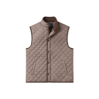 Huntington Quilted Vest • Burnt Taupe