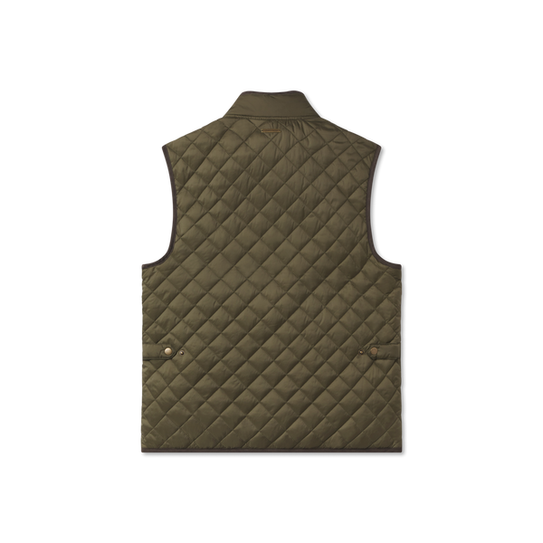 Huntington Quilted Vest • Dark Olive