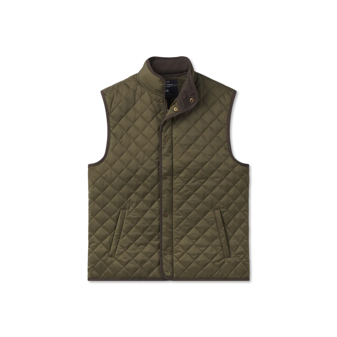 Huntington Quilted Vest • Dark Olive