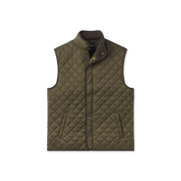 Huntington Quilted Vest • Dark Olive