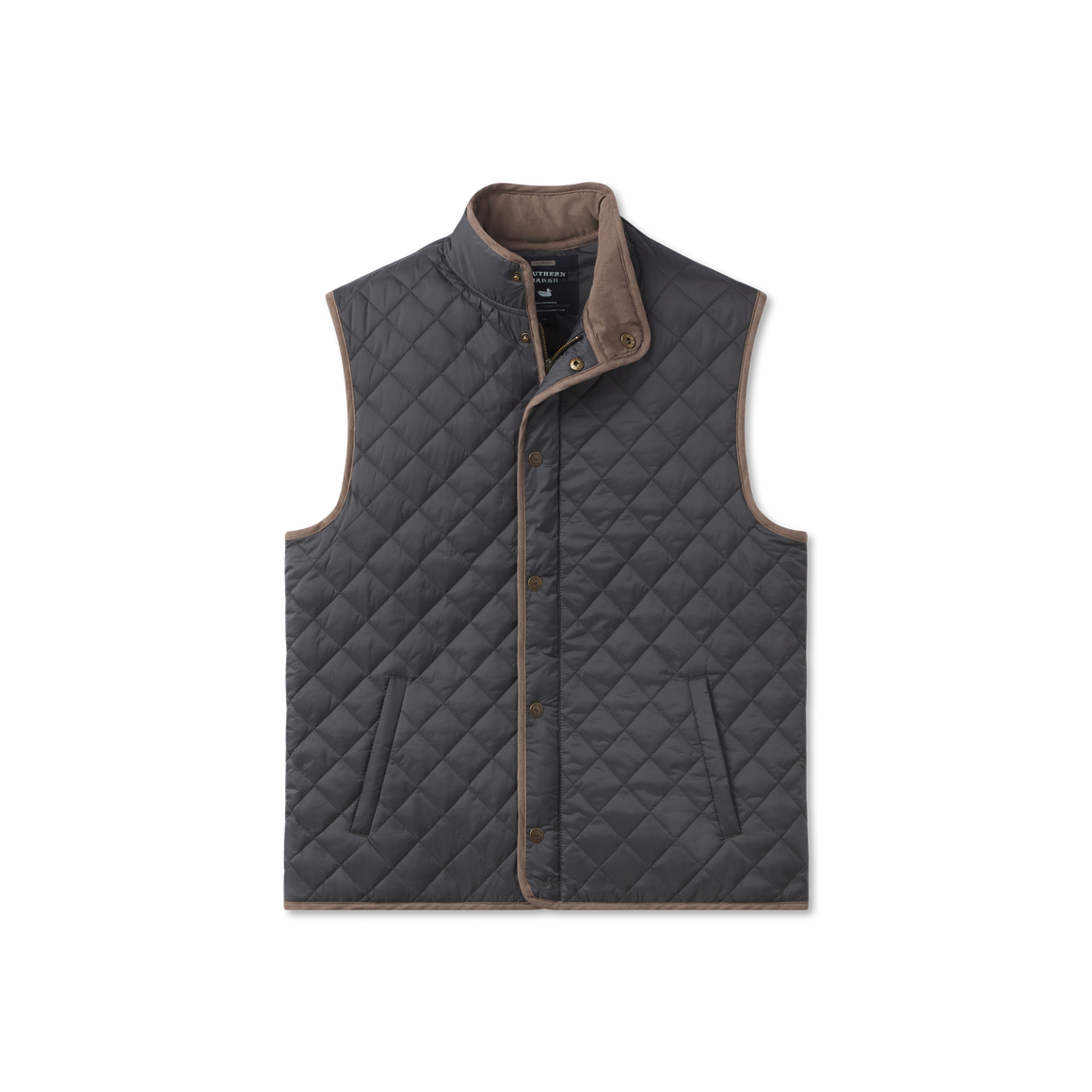 Huntington Quilted Vest • Slate