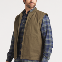 Meadow Bend Rugged Vest • Dark Olive