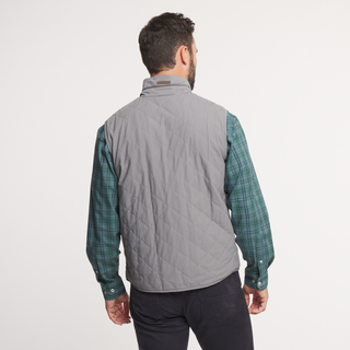 Madison Quilted Vest • Dark Gray