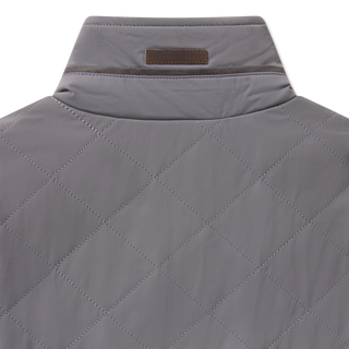 Madison Quilted Vest • Dark Gray