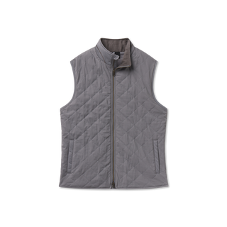 Madison Quilted Vest • Dark Gray