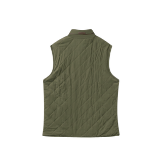 Madison Quilted Vest • Moss Green