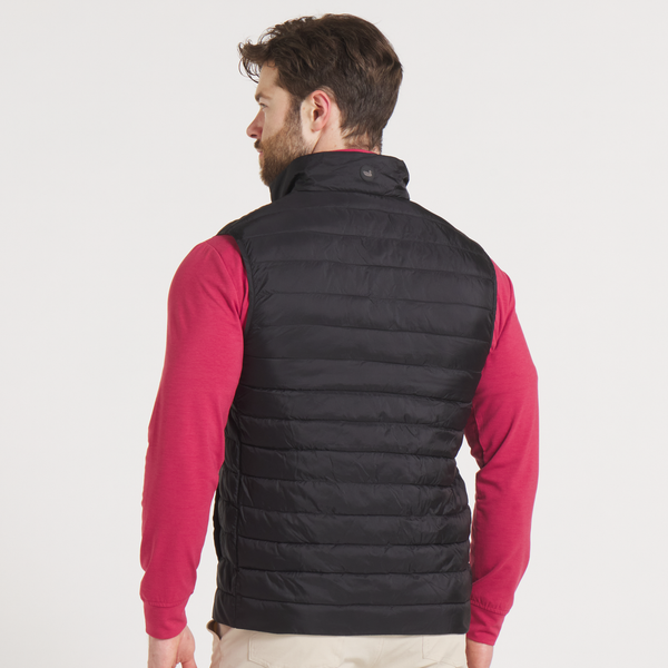 Mallard Quilted Performance Vest • Black