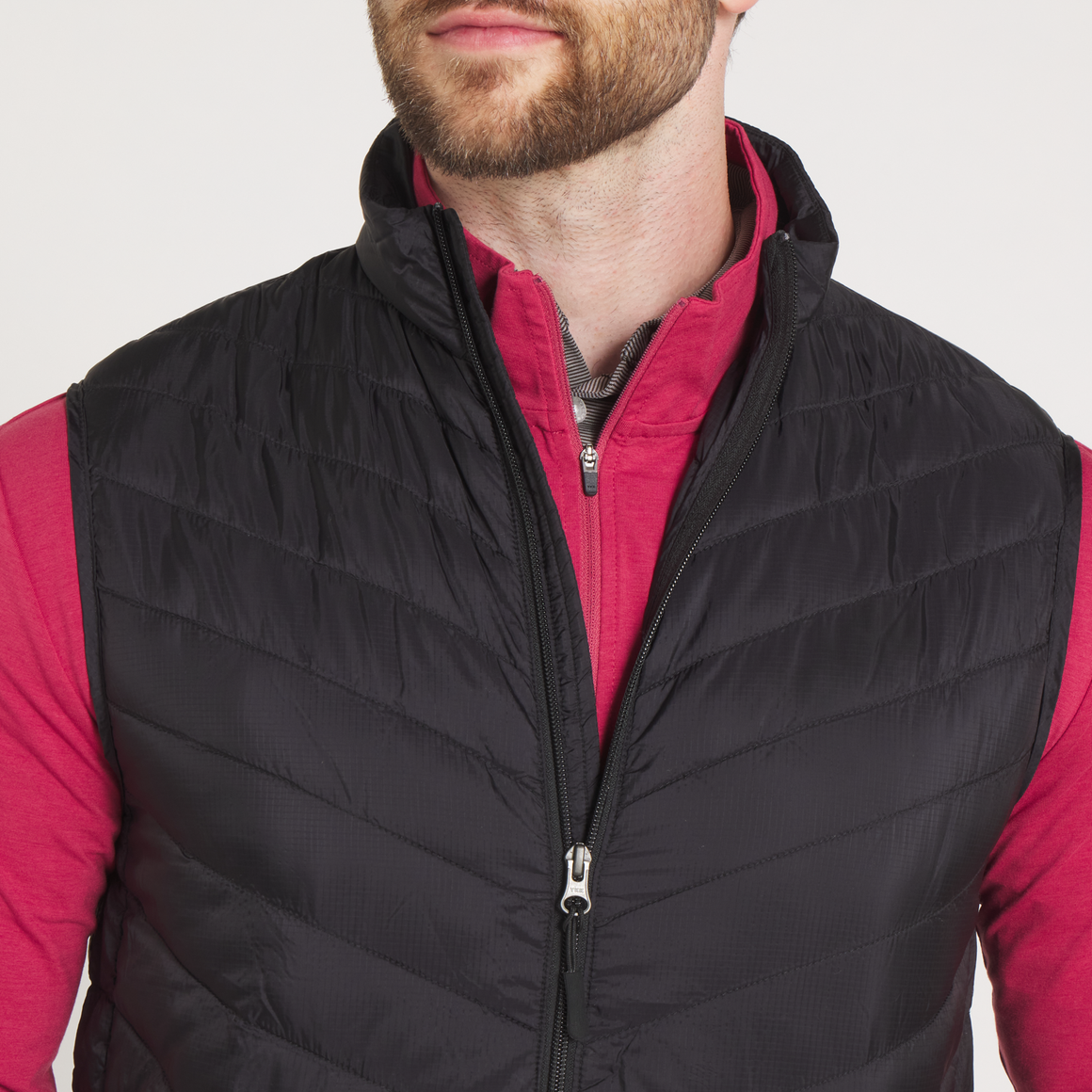 Mallard Quilted Performance Vest • Black