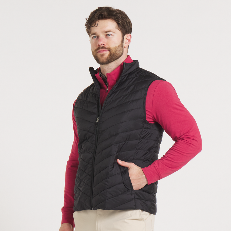 Mallard Quilted Performance Vest • Black