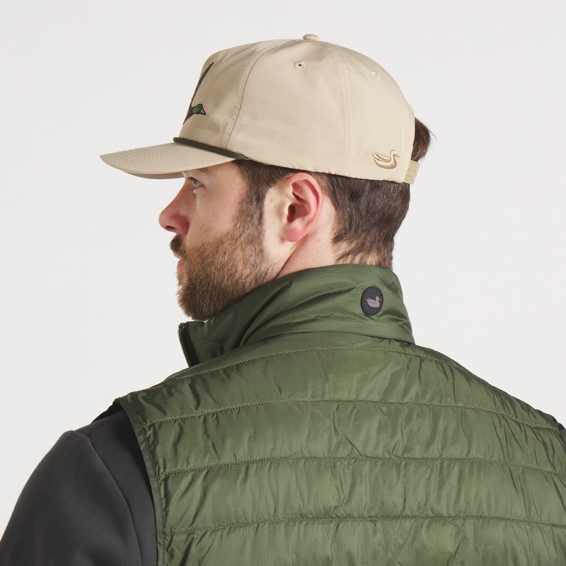 Mallard Quilted Performance Vest • Dark Olive