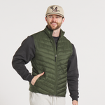 Mallard Quilted Performance Vest • Dark Olive