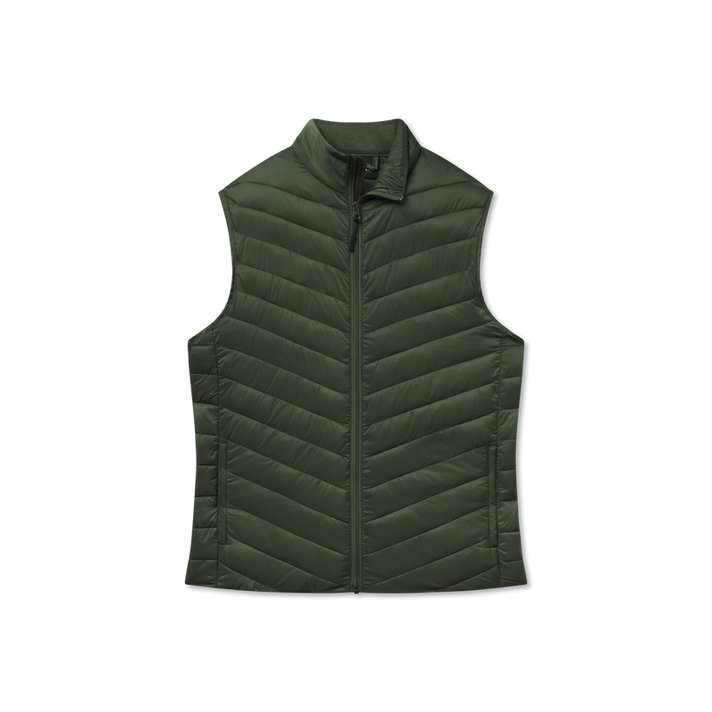 Mallard Quilted Performance Vest • Dark Olive