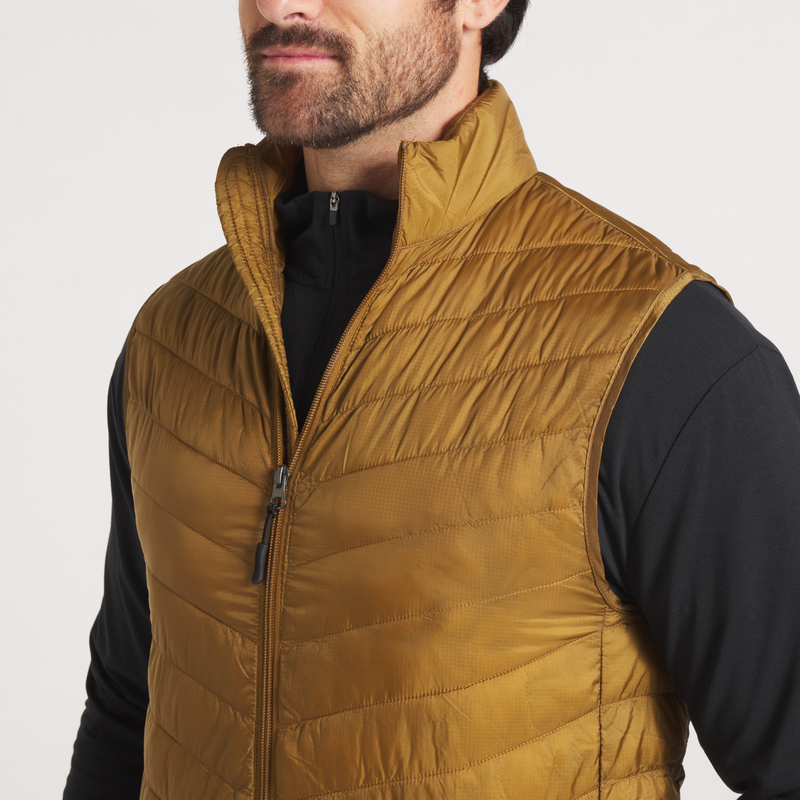 Mallard Quilted Performance Vest • Field Khaki