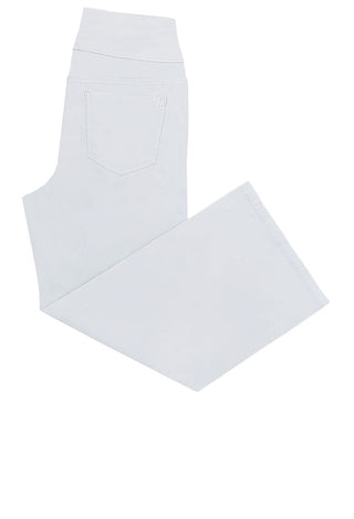 Wide Leg Capri • White