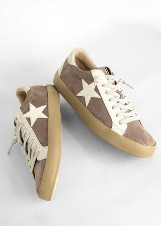 Paula Sneakers • Mink Suede