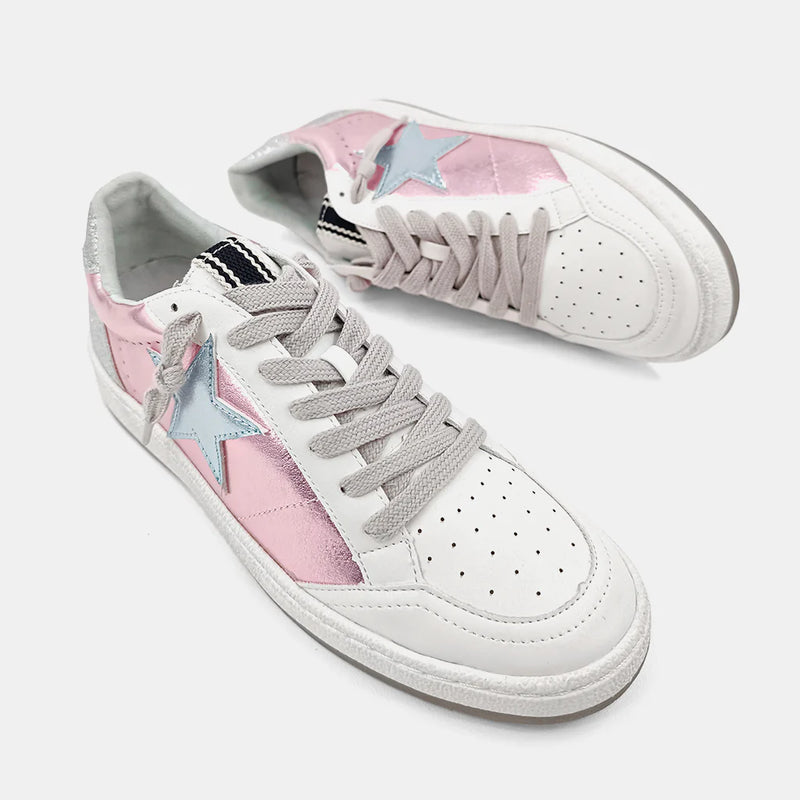 Paz Sneakers • Metallic Pink