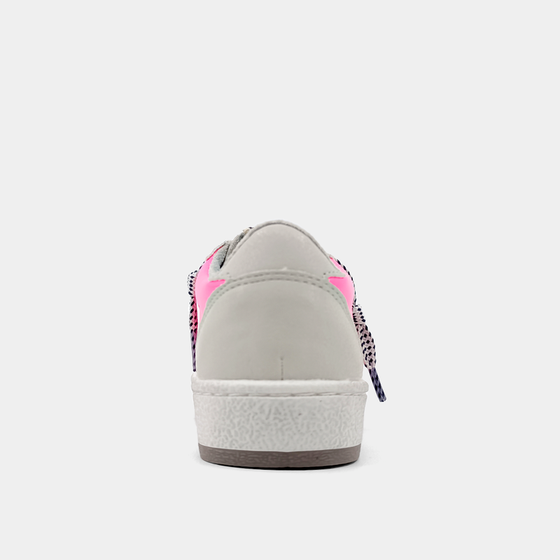 Paz Toddler Sneakers • Neon Pink