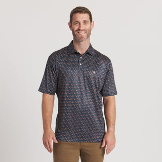 Mans Best Friend Polo - Golden Doodle | Navy