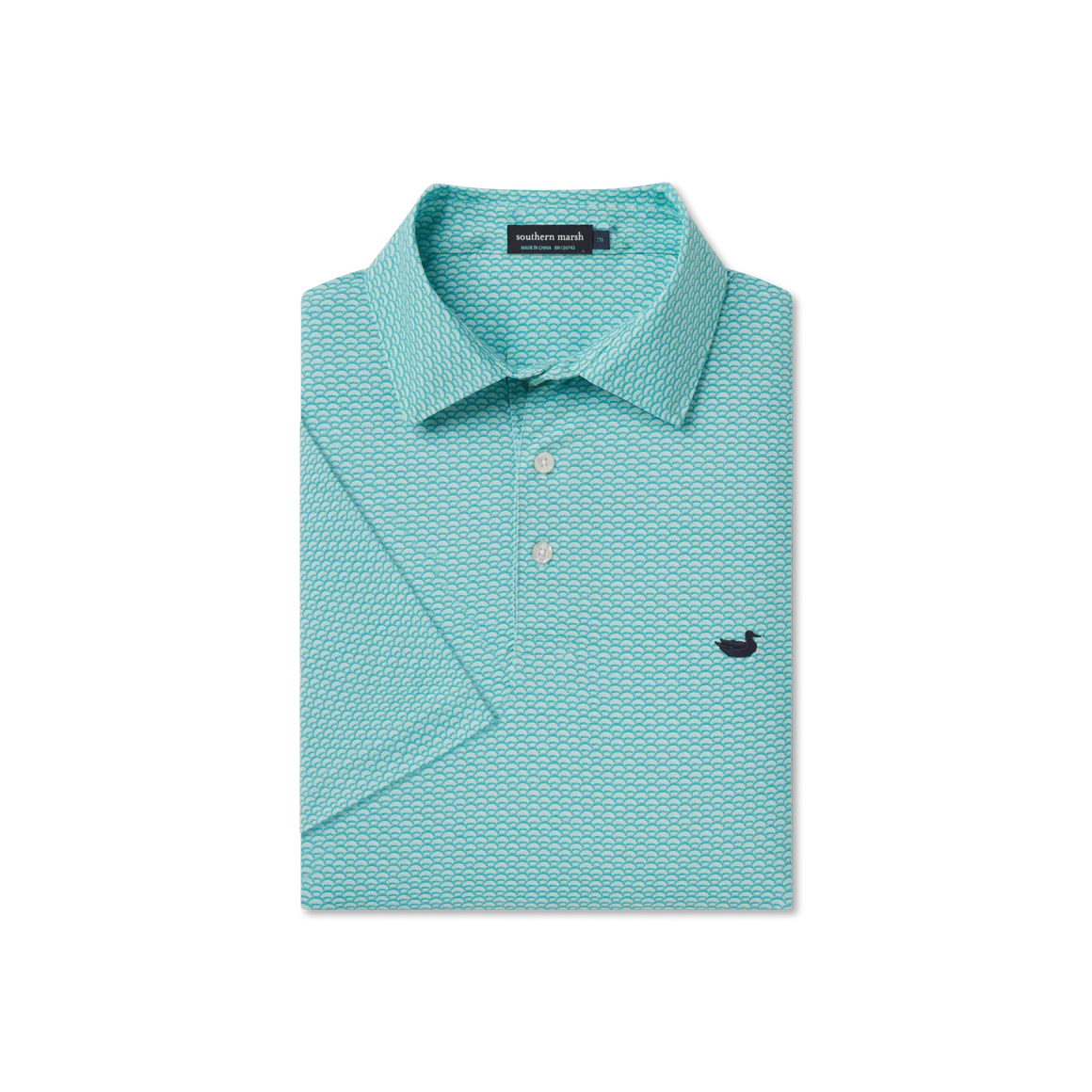 Youth Flyline Performance Polo - Fan • Teal