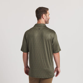 Flyline Performance Polo - In Flight | Dark Olive